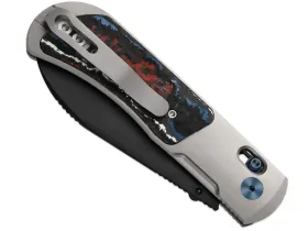 Складной нож Kizer Tycho, сталь M390, рукоять титан/карбон