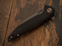 Складной нож CJRB Agave, сталь D2, рукоять G10, черный