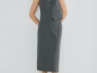 Классический жилет, Серый