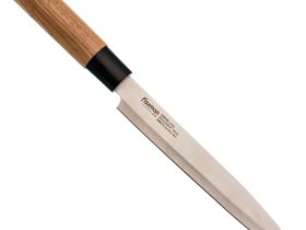 Набор из 5 кухонных ножей Fissman Pascual, деревянная подставка