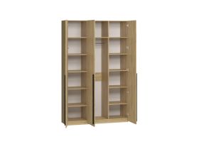 Распашной шкаф Кимбол 3-170x240 Дуб Золотистый