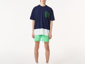 Мужская хлопковая футболка Lacoste