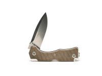 Нож складной Hide Folder, Green Micarta Scales, Crucible CPM® S30V™, Tommaso Rumici Design 7.5 см.