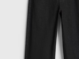 Прямые джинсы с высокой посадкой, Коричневый