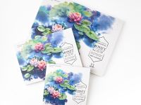 Альбом-склейка для акварели Малевичъ "Monet" А4 20 л, 300 г 100% хлопок, Fin