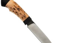 Охотничий нож Кулик, сталь Х12МФ, рукоять карельская береза/граб