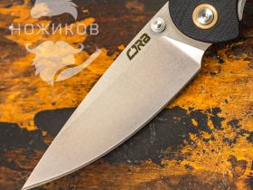 Складной нож CJRB Feldspar, сталь D2, рукоять G10, черный