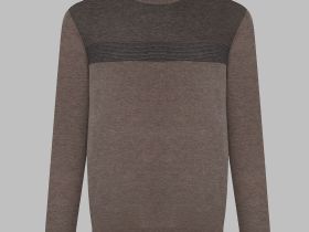 Джемпер полуприлегающего кроя с шерстью