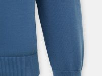 Поло с длинным рукавом из хлопка