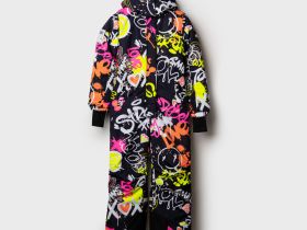 Комбинезон текстильный с полиуретановым покрытием для девочек