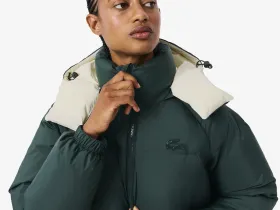 Женская парка Lacoste с капюшоном