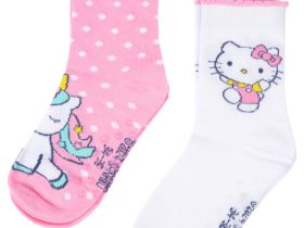 Носки трикотажные для девочек, 2 пары в комплекте