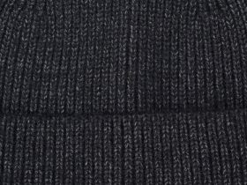 Шапка с отворотом, Серый