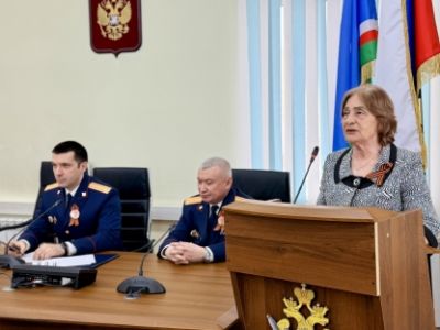 В региональном следственном управлении СК проведено торжественное собрание, посвящённое Дню Победы  