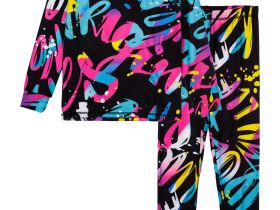 Термокомплект трикотажный для девочек: брюки, толстовка для эпизодического использования