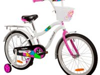 Детский велосипед Novatrack Candy 20, год 2023, цвет Оранжевый