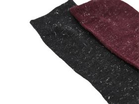 Носки Жанет, бордо/черные