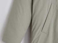 Утепленное пальто с утяжниками на талии