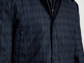 Куртка утепленная с отложным воротником