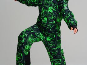 Комбинезон текстильный с полиуретановым покрытием для мальчиков