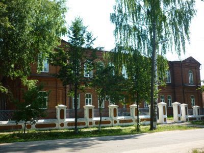 Здание женской гимназии, где в январе 1918 г. была провозглашена Советская власть