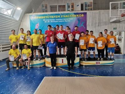 Спартакиада «ЖДЯ»: игроки команды «Служба пути» вновь стали лучшими в соревнованиях по волейболу