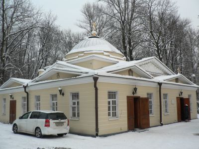 Церковь чудотворца Николая Мирликийского на Большеохтинском кладбище