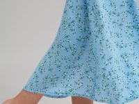 Шифоновая юбка миди с цветочным принтом