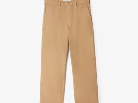 Мужские хлопковые брюки Lacoste свободного кроя