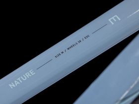 Дорожный велосипед Cube Nature Exc, год 2025, цвет Голубой-Черный, ростовка 23