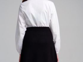 Комплект трикотажный для девочек: кардиган, юбка