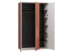 Распашной шкаф Монсон 3-135x222 Терракотовый