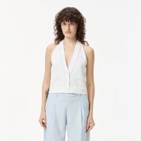 Женский лёгкий кардиган Lacoste без рукавов