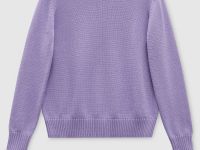 Джемпер прямого силуэта из термоткани