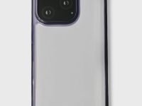 Чехол-накладка Kzdoo Guardian Case для iPhone 14 Pro силиконовый (прозрачно-фиолетовый)