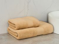 Полотенце махровое Lordy, карамель