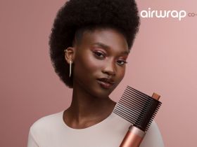 Фен-стайлер Dyson Airwrap Co-anda 2x HS09 (Amber Silk) with Diffuser