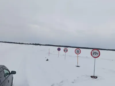 В Якутии понижена грузоподъемность на двух региональных автозимниках