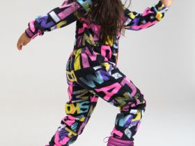 Комбинезон флисовый для девочки