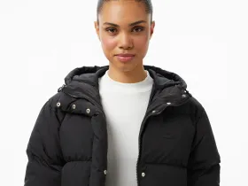 Женская парка Lacoste с капюшоном