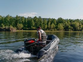Лодка ПВХ SHARMAX M300 Sport (слань-Книжка) (2024)