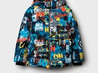 Куртка текстильная с полиуретановым покрытием для мальчиков