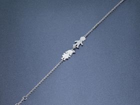 Браслет из серебра с бриллиантами э0601бр10176200