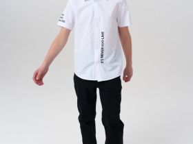 Рубашка текстильная для мальчиков (regular fit)