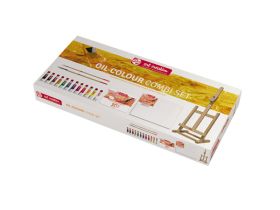 Набор масла Talens "Art Creation Expression" 12 цв*12 мл в картоне с мольбертом