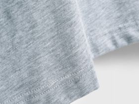 Базовая футболка из джерси, Серый