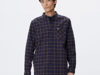 Мужская хлопковая рубашка Lacoste стандартного кроя