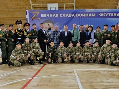 В Табагинской школе гвардейскому классу присвоили имя погибшего омоновца Александра Гундарева