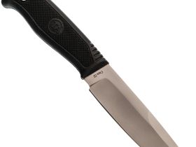 Нож Пласт, сталь D2, рукоять резина