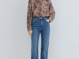 Рубашка из лиоцелла, Оранжевый